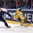 MINSK, BELARUS - MAY 16: Sweden's Calle Jarnkrok #19 pulls the puck away from Slovakia's Ivan Svarny #12 during preliminary round action at the 2014 IIHF Ice Hockey World Championship. (Photo by Richard Wolowicz/HHOF-IIHF Images)

